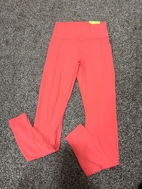 all in motion Coral High-Waist Leggings